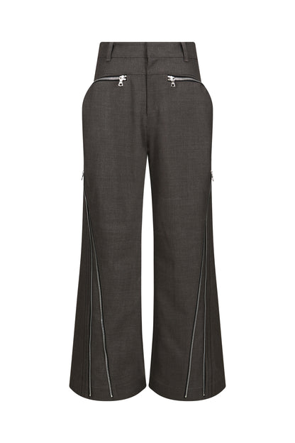 Veste camionneur incurvée en jean et velours Divided