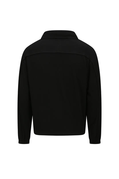 Veste camionneur incurvée en jean et velours Divided