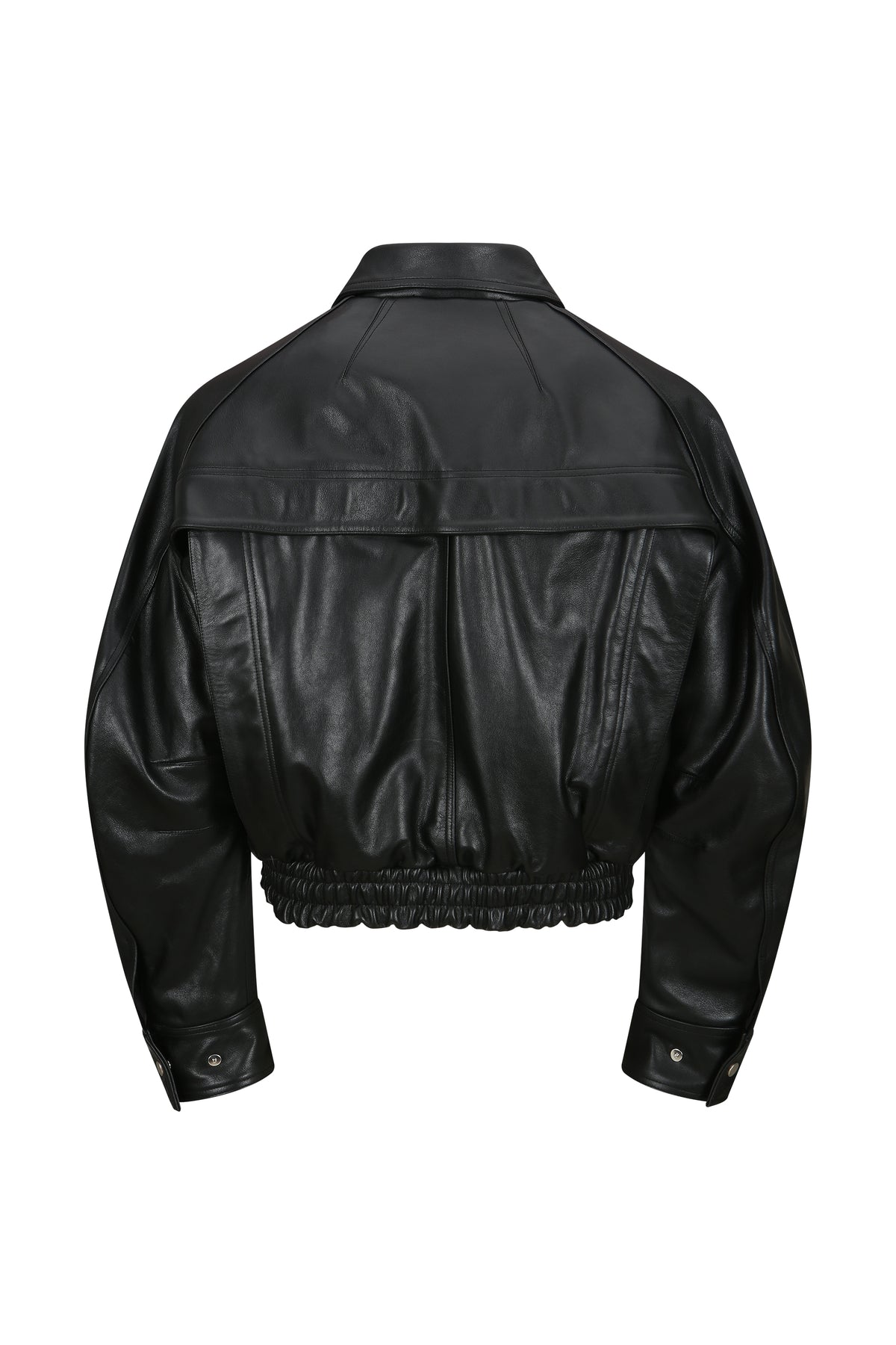 Blouson en cuir fendu